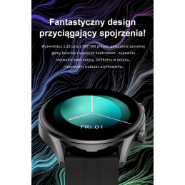 SMARTWATCH MĘSKI G. Rossi SW019-3 black/red (sg014c) PROWADZENIE ROZMÓWSMARTWATCH MĘSKI G. Rossi SW019-3 black/red (sg014c) PROWADZENIE ROZMÓW