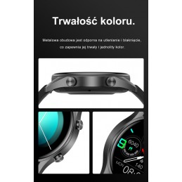 SMARTWATCH MĘSKI G. Rossi SW019-3 black/red (sg014c) PROWADZENIE ROZMÓWSMARTWATCH MĘSKI G. Rossi SW019-3 black/red (sg014c) PROWADZENIE ROZMÓW