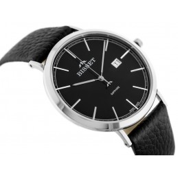 MEN'S WATCH BISSET BSCE61 (zb097a) - SAFETY GLASSZEGAREK MĘSKI BISSET BSCE61 (zb097a) - SZAFIROWE SZKŁO