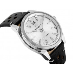 MEN'S WATCH BISSET BSCF40 (zb095a) - SAFETY GLASSZEGAREK MĘSKI BISSET BSCF40 (zb095a) - SZAFIROWE SZKŁO