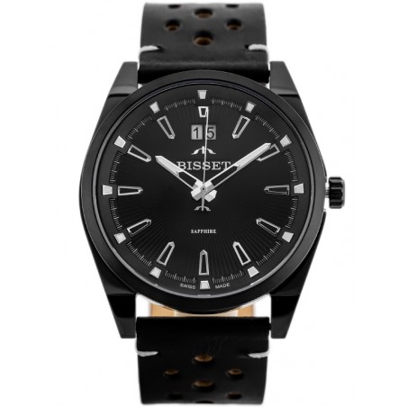 BISSET BSCF40 MEN'S WATCH (zb095c) - SAFETY GLASS