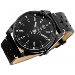 BISSET BSCF40 MEN'S WATCH (zb095c) - SAFETY GLASSZEGAREK MĘSKI BISSET BSCF40 (zb095c) - SZAFIROWE SZKŁO