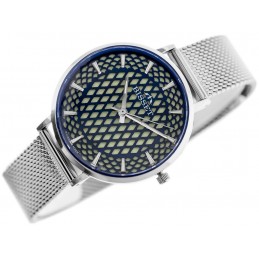 WOMEN'S WATCH BISSET BSBF32 (zb581c) - SAFETY GLASSZEGAREK DAMSKI BISSET BSBF32 (zb581c) - SZAFIROWE SZKŁO