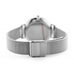 WOMEN'S WATCH BISSET BSBF32 (zb581c) - SAFETY GLASSZEGAREK DAMSKI BISSET BSBF32 (zb581c) - SZAFIROWE SZKŁO