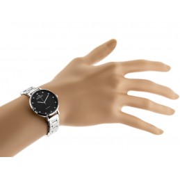 WOMEN'S WATCH BISSET BSBF30 (zb580a) - SAFETY GLASSZEGAREK DAMSKI BISSET BSBF30 (zb578n) - SZAFIROWE SZKŁO