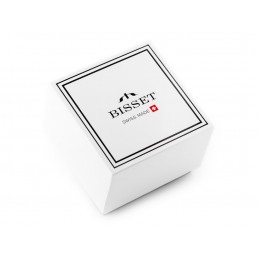 WOMEN'S WATCH BISSET BSBF30 (zb580a) - SAFETY GLASSZEGAREK DAMSKI BISSET BSBF30 (zb578n) - SZAFIROWE SZKŁO