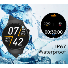 Men's SMARTWATCH Rubicon RNCE87 - MAKING CALLS (sr031a)SMARTWATCH MĘSKI Rubicon RNCE87 - WYKONYWANIE POŁĄCZEŃ (sr031a)