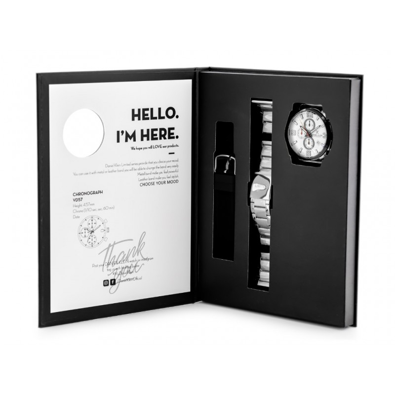 DANIEL KLEIN DK12886-1 gift set (zl018a) - CHRONORGAF  ZEGAREK DANIEL KLEIN DK12886-1 komplet prezentowy (zl018a) - CHRONORGAF