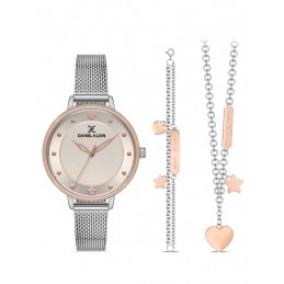 DANIEL KLEIN DK13022-4 watch gift set (zl515b)ZEGAREK DANIEL KLEIN DK13022-4 komplet prezentowy (zl515b)