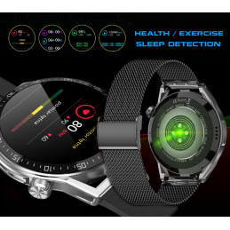 Rubicon RNCE88 MEN'S SMARTWATCH - MAKE CALLS, OWN TARGETS (sr033d)SMARTWATCH MĘSKI Rubicon RNCE88 - WYKONYWANIE POŁĄCZEŃ, WŁASNE TARCZE (sr033d)