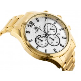 PERFECT CH01M MEN'S WATCH - CHRONOGRAPH (zp355c) + BOXZEGAREK MĘSKI PERFECT CH01M - CHRONORGAF (zp355c)
