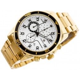 PERFECT CH02M MEN'S WATCH - CHRONOGRAPH (zp356d) + BOXZEGAREK MĘSKI PERFECT CH02M - CHRONORGAF (zp356d)
