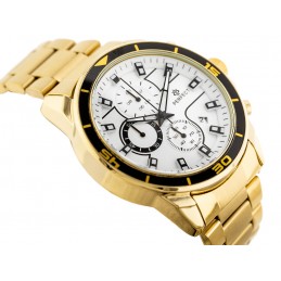 PERFECT CH02M MEN'S WATCH - CHRONOGRAPH (zp356d) + BOXZEGAREK MĘSKI PERFECT CH02M - CHRONORGAF (zp356d)