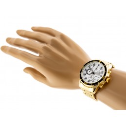 PERFECT CH02M MEN'S WATCH - CHRONOGRAPH (zp356d) + BOXZEGAREK MĘSKI PERFECT CH02M - CHRONORGAF (zp356d)