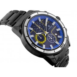 PERFECT CH02M MEN'S WATCH - CHRONOGRAPH (zp356f) + BOXZEGAREK MĘSKI PERFECT CH02M - CHRONORGAF (zp356f)