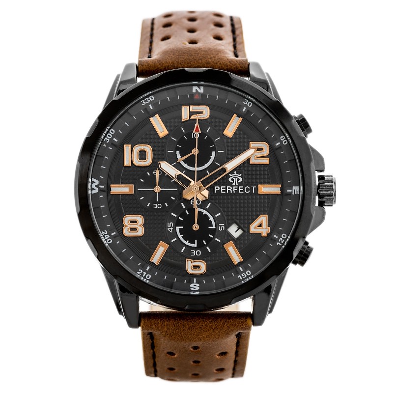 ZEGAREK MĘSKI PERFECT CH05L - CHRONOGRAF (zp353e) + BOX  ZEGAREK MĘSKI PERFECT CH05L - CHRONOGRAF (zp353e)