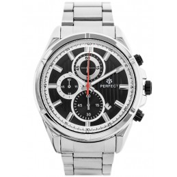 MEN'S WATCH PERFECT CH03M - CHRONOGRAPH (zp358a) + BOXZEGAREK MĘSKI PERFECT CH03M - CHRONORGAF (zp358a)