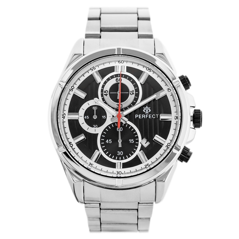 MEN'S WATCH PERFECT CH03M - CHRONOGRAPH (zp358a) + BOX  ZEGAREK MĘSKI PERFECT CH03M - CHRONORGAF (zp358a)