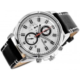 MEN'S WATCH PERFECT CH03L - CHRONOGRAPH (zp352a) + BOXZEGAREK MĘSKI PERFECT CH03L - CHRONOGRAF (zp352a)
