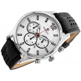 MEN'S WATCH PERFECT CH01L - CHRONOGRAPH (zp354a) + BOXZEGAREK MĘSKI PERFECT CH01L - CHRONOGRAF (zp354a)