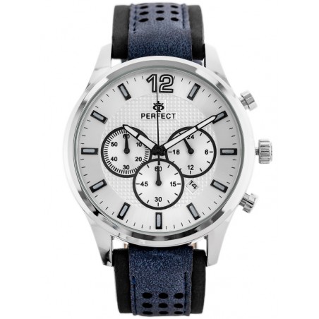 MEN'S WATCH PERFECT CH01L - CHRONOGRAPH (zp354b) + BOX