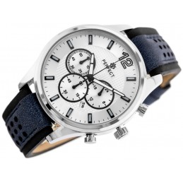 MEN'S WATCH PERFECT CH01L - CHRONOGRAPH (zp354b) + BOXZEGAREK MĘSKI PERFECT CH01L - CHRONOGRAF (zp354b)