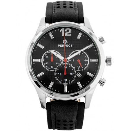 MEN'S WATCH PERFECT CH01L - CHRONOGRAPH (zp354d) + BOX