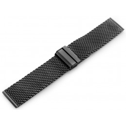 Pacific 12 bracelet - HQ mesh - black 26mmBransoleta Pacific 12 - siatka HQ - czarna 26mm