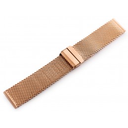 Pacific 10 bracelet - HQ mesh - rosegold 22mmBransoleta Pacific 10 - siatka HQ - rosegold 22mm