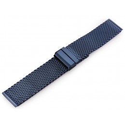 Pacific 12 bracelet - HQ mesh - navy blue 24mmBransoleta Pacific 12 - siatka HQ - granatowa 24mm
