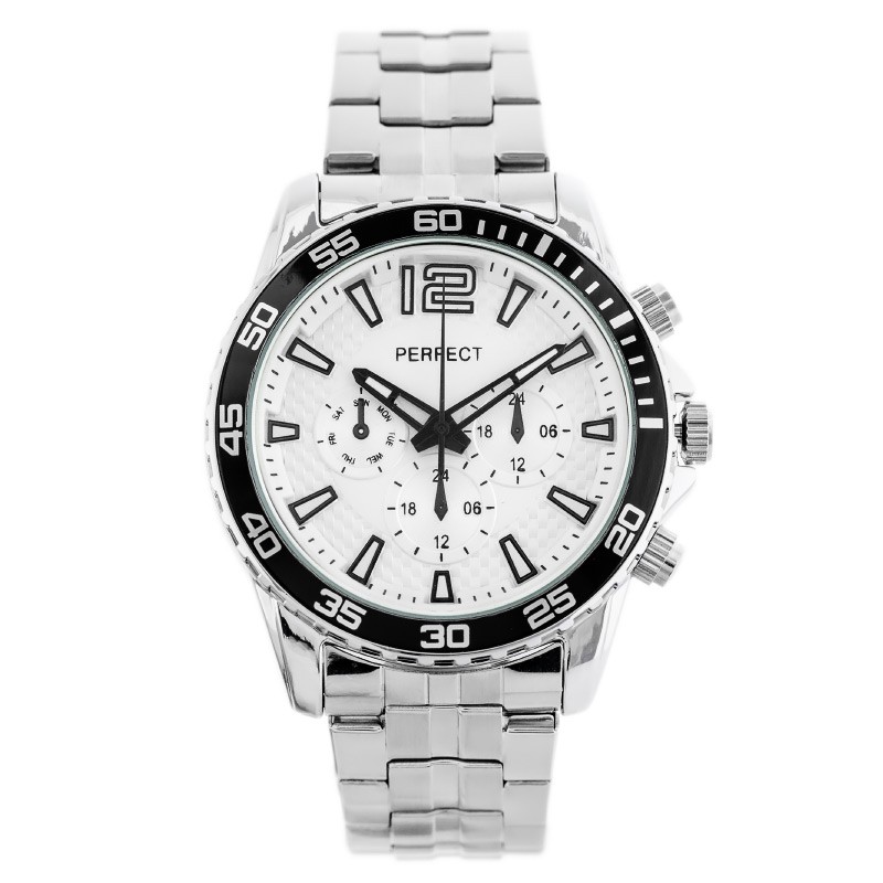 PERFECT MALE WATCH M125 (zp345a) + BOX  ZEGAREK MĘSKI PERFECT M125 (zp345a)