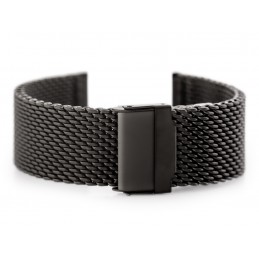 Pacific 10 bracelet - HQ mesh - graphite 20mmBransoleta Pacific 10 - siatka HQ - grafitowa 20mm