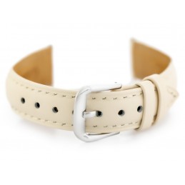 W94 leather watch strap - cream - 10mmPasek skórzany do zegarka W94 - kremowy - 10mm