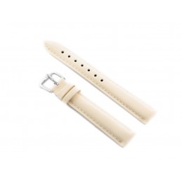 W94 leather watch strap - cream - 10mmPasek skórzany do zegarka W94 - kremowy - 10mm