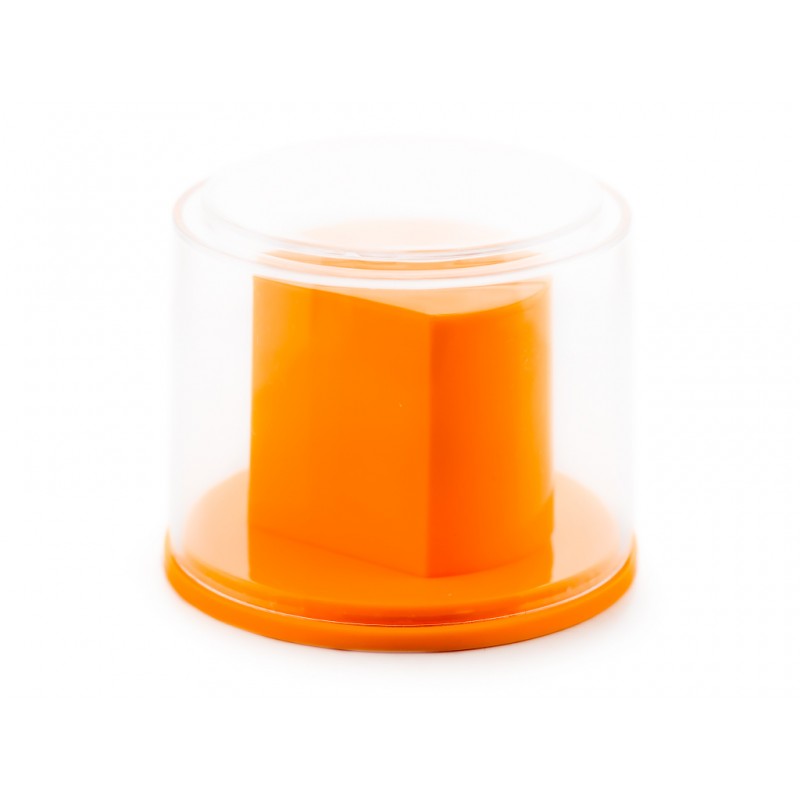 Gift box for watch - plastic orange  Prezentowe pudełko na zegarek - plastikowe pomarańczowe