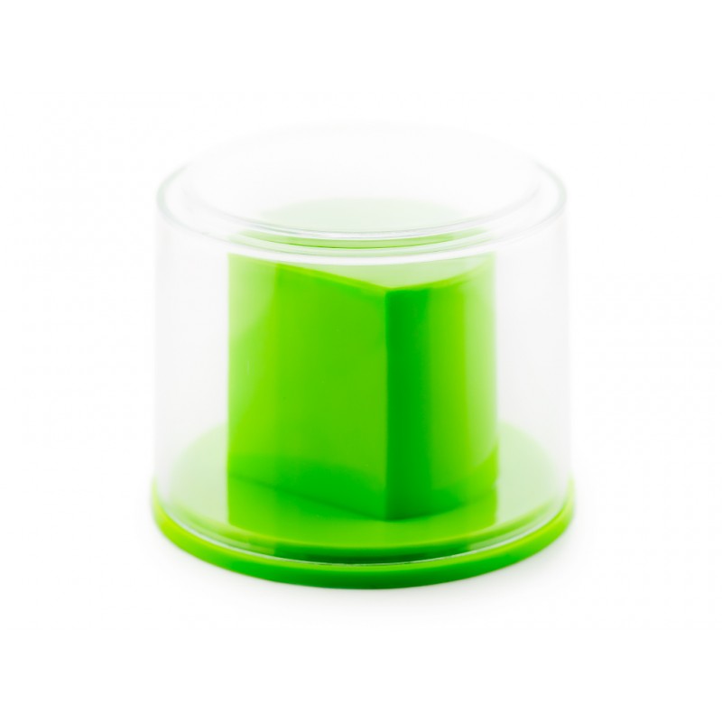 Prezentowe pudełko na zegarek - plastikowe zielone  Prezentowe pudełko na zegarek - plastikowe zielone
