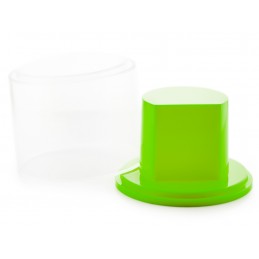 Prezentowe pudełko na zegarek - plastikowe zielonePrezentowe pudełko na zegarek - plastikowe zielone