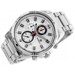 PERFECT CH03M MEN'S WATCH - CHRONOGRAPH (zp358b) + BOXZEGAREK MĘSKI PERFECT CH03M - CHRONORGAF (zp358b)