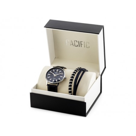 PACIFIC MEN'S WATCH X0087-07 - gift set (zy093d)