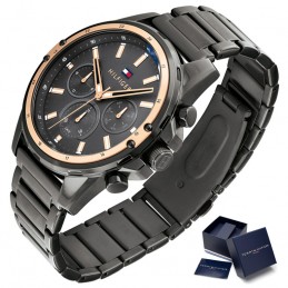 TOMMY HILFIGER MEN'S WATCH 1791790 MASON (zf035c)ZEGAREK MĘSKI TOMMY HILFIGER 1791790 MASON (zf035c)