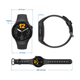 SMARTWATCH UNISEX Rubicon RNCE87 - MAKING CALLS (sr031b)SMARTWATCH UNISEX Rubicon RNCE87 - WYKONYWANIE POŁĄCZEŃ (sr031b)