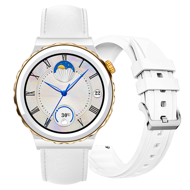Rubicon RNCE92 WOMEN'S SMARTWATCH - CONNECTIONS, OWN dial (sr038b)  SMARTWATCH DAMSKI Rubicon RNCE92 - WYKONYWANIE POŁĄCZEŃ, WŁASNE TARCZE (sr038b)