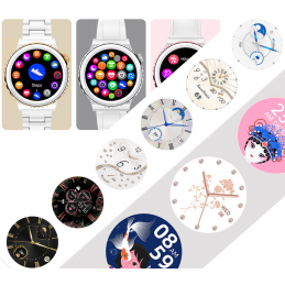 Rubicon RNCE92 WOMEN'S SMARTWATCH - CONNECTIONS, OWN dial (sr038b)SMARTWATCH DAMSKI Rubicon RNCE92 - WYKONYWANIE POŁĄCZEŃ, WŁASNE TARCZE (sr038b)