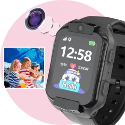 PACIFIC 32-3 KIDS SMARTWATCH - orange / black (sy028c)SMARTWATCH DZIECIĘCY PACIFIC 32-3 KIDS - orange / black (sy028c)