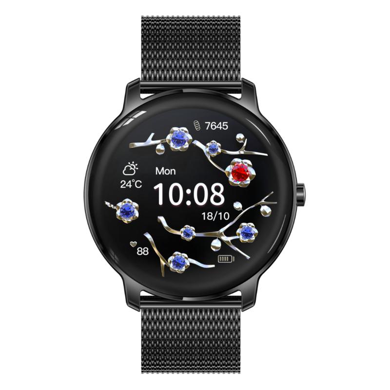 Rubicon RNBE66 WOMEN'S SMARTWATCH - OWNER'S WATCH (sr014e)  SMARTWATCH DAMSKI Rubicon RNBE66 - WŁASNE TARCZE (sr014e)