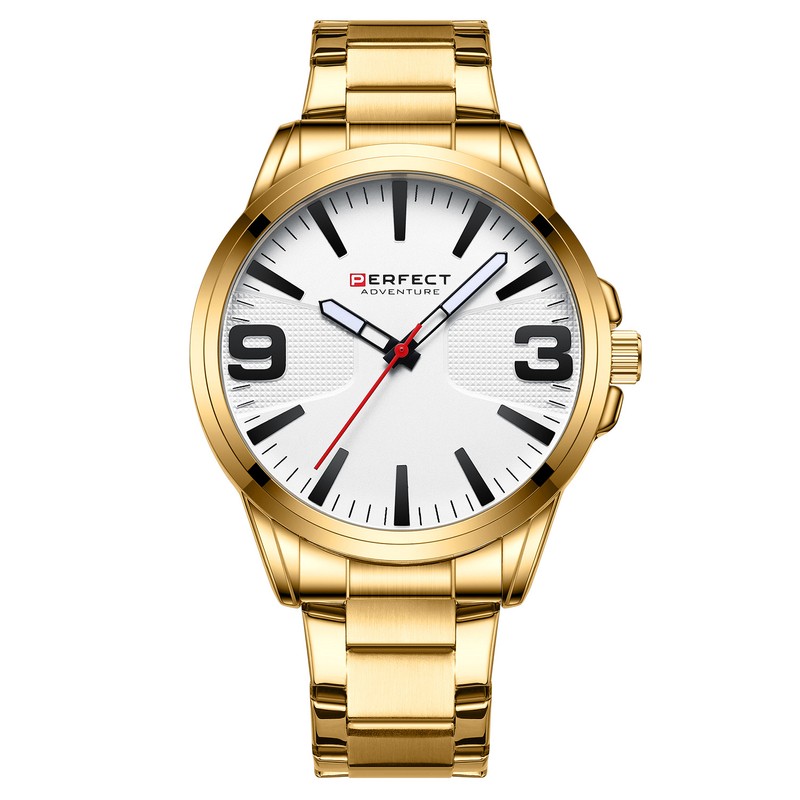 PERFECT MALE WATCH M114-08 (zp372b) + BOX  ZEGAREK MĘSKI PERFECT M114-08 (zp372b) + BOX