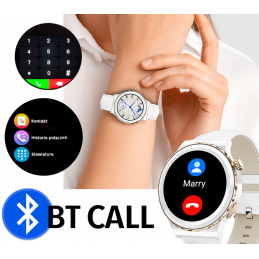 DAMN SMARTWATCH Rubicon RNCE92 - CONNECTIONS, CERAMIC (sr038d)SMARTWATCH DAMSKI Rubicon RNCE92 - WYKONYWANIE POŁĄCZEŃ, CERAMIKA (sr038d)