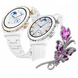 DAMN SMARTWATCH Rubicon RNCE92 - CONNECTIONS, CERAMIC (sr038d)SMARTWATCH DAMSKI Rubicon RNCE92 - WYKONYWANIE POŁĄCZEŃ, CERAMIKA (sr038d)