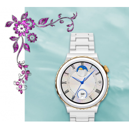 DAMN SMARTWATCH Rubicon RNCE92 - CONNECTIONS, CERAMIC (sr038d)SMARTWATCH DAMSKI Rubicon RNCE92 - WYKONYWANIE POŁĄCZEŃ, CERAMIKA (sr038d)