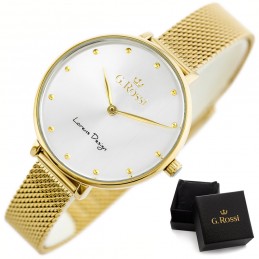 G. ROSSI WATCH - 11890B3-3D1 (zg884a) + BOXZEGAREK G. ROSSI - 11890B3-3D1 (zg884a)  + BOX